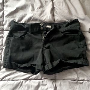 Black jeans shorts! Juniors